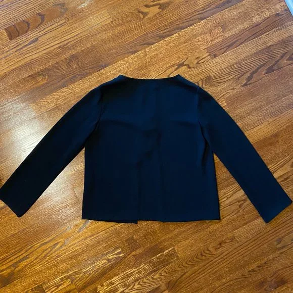 LAST CHANCE: Anne Klein Black Dress Jacket - Size 6 - Picture 5 of 6